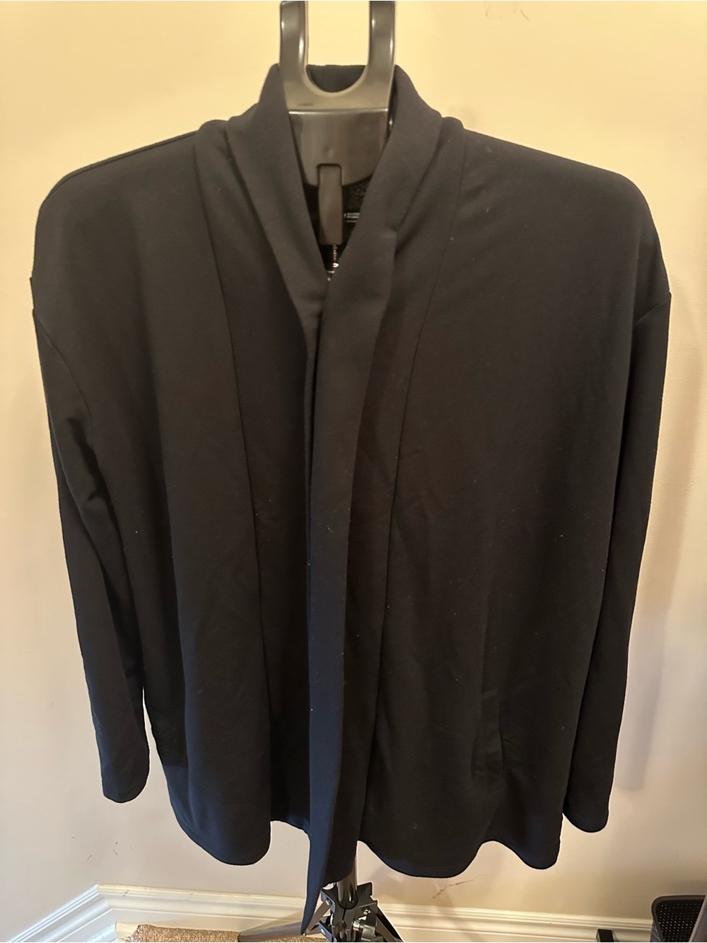 a new day Black Open-Front Women's Cardigan